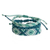 Macrame wristband bracelets, 'Seafoam Surf' (set of 3) - Aqua Macrame Wristband Bracelets (Set of 3)