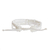 Beaded macrame bracelet, 'Mixco Trails in White' - White Beaded Wristband Bracelet