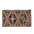 Cotton clutch, 'Woven Diamonds' - Hand Woven and Embroidered  Clutch With Diamond Pattern (image 2a) thumbail