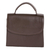 Leather handbag, 'Mombacho Brown' - Artisan Crafted Brown Leather Handbag (image 2a) thumbail