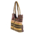 Umhängetasche aus Baumwolle, 'Solala Stripes' - Umhängetasche aus 100 % Baumwolle, gewebt auf einem Webstuhl, mit traditionellen Motiven