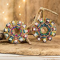 Featured review for Cotton ornaments, Friendship Circle (pair)