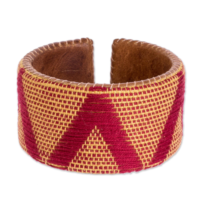 Handcrafted Cuff Bracelet from Guatemala