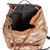 Cotton backpack, 'Sandy Weekend' - Loom Woven Cotton Backpack with Jaspe Design from Guatemala