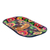 Decorative wood plate, 'The Tiger Sleeps' - Multicoloured Decorative Plate with Tiger and Birds