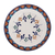 Ensaladeras de cerámica, (pareja) - Cuencos de Cerámica Pintados a Mano con Diseño Geométrico (Pareja)