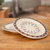 Ceramic dinner plates, 'Antigua Breeze' (pair) - Ceramic Hand Painted Plates with Geometric Design (Pair) thumbail