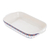 Ceramic rectangular casserole, 'Antigua Breeze' - Ceramic Hand Painted Rectangular Casserole Dish (image 2b) thumbail