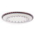 Ceramic oval platter, 'Antigua Breeze' (14 inch) - Ceramic Hand Painted Oval Serving Platter (14 Inch)