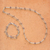Perlenketten, (3er-Set) - Lila und gelbe Perlenketten (3er-Set)