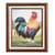 'Früher Hahn' - Acryl-Vogelmalerei aus Costa Rica