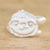 Sterling silver cocktail ring, 'Adorable Sloth' - Sterling Silver Cocktail Ring with Sloth Face (image 2) thumbail
