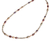 Cultured pearl beaded necklace, 'Resplendent Colors' - Multicolored Cultured Pearl Beaded Necklace