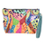 Printed wristlet, 'Wild View' - Costa Rican Polyester Wristlet Bag with Tropical Design