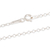 Rhodonite pendant necklace, 'Earthly Angel' - Sterling Silver and Rhodonite Angel Pendant Necklace