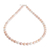 collar de perlas cultivadas - Collar de perlas cultivadas rosa y durazno