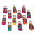 Cotton worry dolls, 'A Dozen Friends' (set of 12) - 12 Guatemala Handcrafted Cotton Worry Doll Figurines (image 2c) thumbail