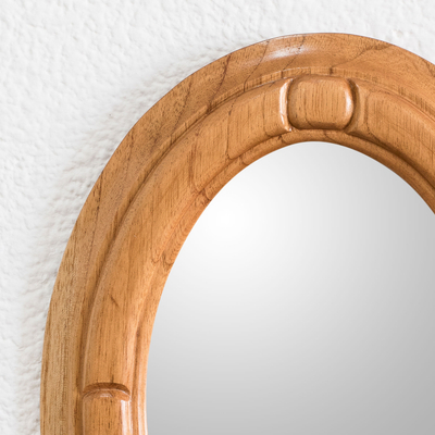 Wandspiegel aus Holz - Handgefertigter Wandspiegel