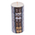 Pillar candle, 'Jaspe Twins' - Handmade Candle with Mayan Ikat Motifs from Guatemala