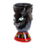 Ceramic flower pot, 'Top Cat in Black' - Hand-Painted Ceramic Flower Pot (image 2b) thumbail