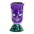 Ceramic flower pot, 'Top Cat in Purple' - Handmade Purple Ceramic Planter thumbail
