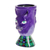Ceramic flower pot, 'Top Cat in Purple' - Handmade Purple Ceramic Planter (image 2b) thumbail