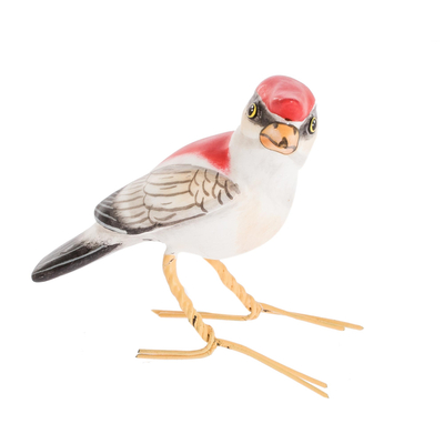Artisan Crafted Bird Sculpture