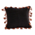Cotton cushion cover, 'Coban Culture in Orange' - Handwoven Cotton Cushion Cover (image 2c) thumbail