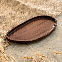 Featured review for Wood tray, Served With Love