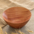 Mahogany wood serving bowl, 'To the Table' (9 inch) - Food-Safe Mahogany Serving Bowl (9 Inch)