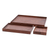 Wood trays, 'At Your Service' (set of 3) - Graduated Size Wood Serving Trays (Set of 3)