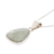 Jade pendant necklace, 'Apple Green' - Natural Jade and Silver Pendant Necklace (image 2d) thumbail
