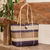Handwoven tote bag, 'Block Party' - Eco-Friendly Handwoven Tote Bag (image 2) thumbail