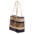 Handwoven tote bag, 'Block Party' - Eco-Friendly Handwoven Tote Bag (image 2b) thumbail