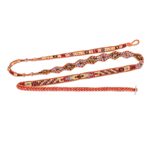 Positive energy bracelet, 'Radiant Protection' - Handcrafted Beaded Positive Energy Long Wrap Bracelet