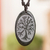 Jade pendant necklace, 'Family Tree of Life' - Tree of Life-themed Unisex Adjustable Jade Pendant Necklace (image 2) thumbail