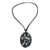 Jade pendant necklace, 'Wealth Frog' - Feng Shui Frog Theme Unisex Adjustable Jade Pendant Necklace (image 2c) thumbail