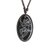 Jade pendant necklace, 'Dancing Maya' - Maya-themed Unisex Adjustable Jade Pendant Necklace (image 2c) thumbail
