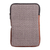 iPad-Tasche 'Finesse' aus Baumwolle mit Lederakzent - iPad-Tasche mit guatemaltekischem Lederbezug und Baumwolle