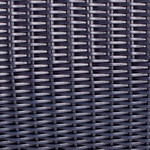 Handwoven toiletry bag, 'Travel in Blue' - Recycled Vinyl Cord Blue Toiletry Bag Handwoven in Guatemala