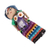 Cotton decorative dolls, 'Sharing Wisdom' (set of 6) - Set of 6 Cotton Decorative Dolls Handcrafted in Guatemala (image 2c) thumbail