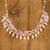 Statement-Halskette mit Perlen - Handgefertigte Statement-Halskette mit Kristallperlen aus Guatemala