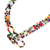 Glass and crystal beaded necklace, 'Magical Finesse' - Multicolor Glass and Crystal Beaded Necklace from Guatemala (image 2e) thumbail