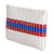 Handwoven cosmetic bag, 'Eco-friendly Fusion' - Cosmetic Bag in White with Stripes Handwoven in Guatemala (image 2b) thumbail
