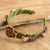 Cotton headband, 'Quitapena Beauty' - Handcrafted Folk Art Cotton Headband from Guatemala