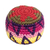 Cotton hacky sack, 'Geometric Mix' - Handknit Multicolor Cotton Hacky Sack from Guatemala