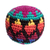 Cotton hacky sack, 'colourful Globe' - Hand Crocheted Multicolour Cotton Hacky Sack from Guatemala