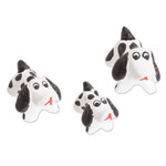 Ceramic figurines, 'Dalmatian Family' (set of 3) - Set of 3 Dalmatian Dog Ceramic Figurines from Guatemala