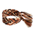 Macrame wristband bracelet, 'Desert Bound' - Brown Black & Beige Friendship Bracelet Braided in Guatemala