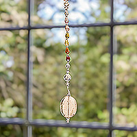 Featured review for Crystal and glass beaded suncatcher, Warm Whispers